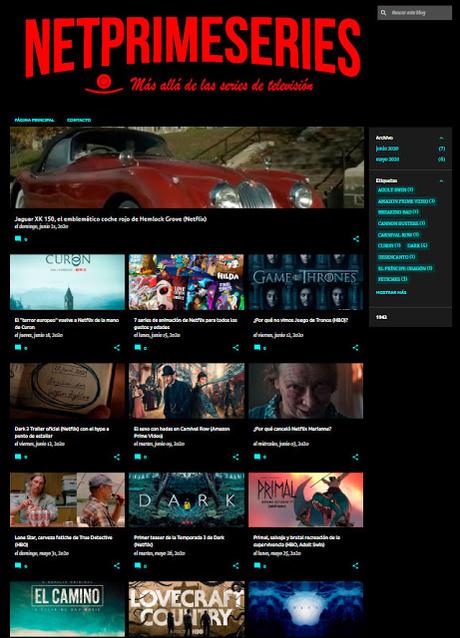 Netprimeseries, blog hermano para llegar más allá de las series