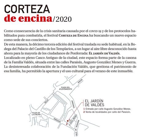 Actividades culturales Ponferrada Verano 2020. ‘Ponferrada te abraza’