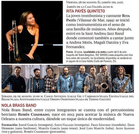 Actividades culturales Ponferrada Verano 2020. ‘Ponferrada te abraza’