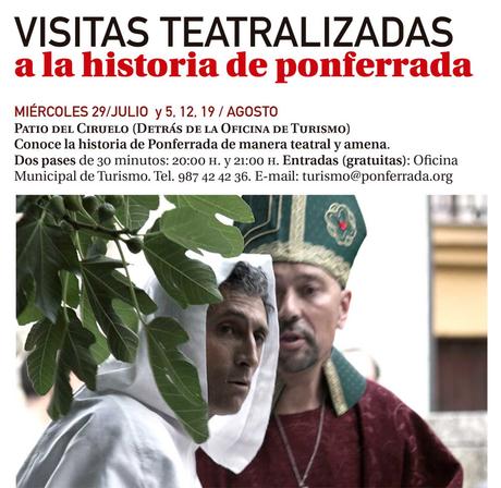 Actividades culturales Ponferrada Verano 2020. ‘Ponferrada te abraza’