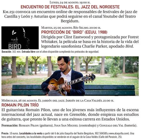 Actividades culturales Ponferrada Verano 2020. ‘Ponferrada te abraza’