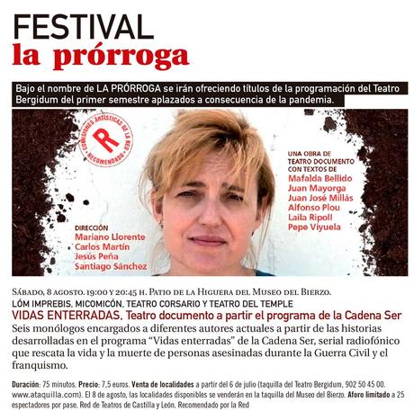 Actividades culturales Ponferrada Verano 2020. ‘Ponferrada te abraza’