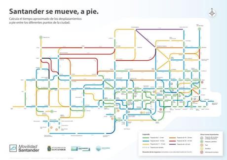 SANTANDER SE MUEVE A PIE SANTANDER SE MUEVE A PIE