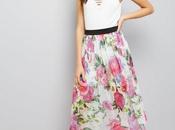Outfit Falda Larga Flores