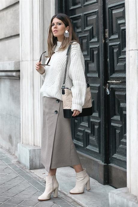 Combinar Falda Plisada Midi Verde