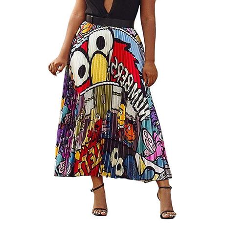 Combinar Falda Plisada Midi Verde