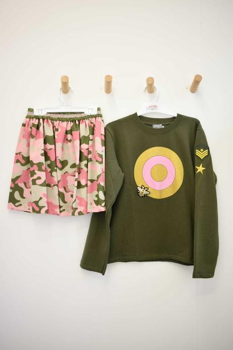 Falda Camuflaje Nina