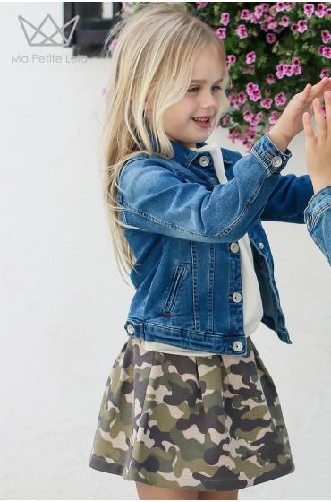 Falda Camuflaje Nina