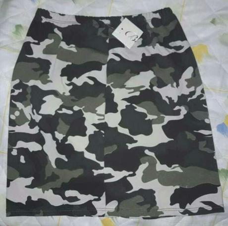 Falda Camuflaje Nina