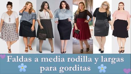 Faldas Largas Para Gorditas Y Bajitas