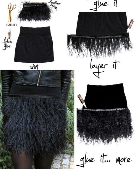 Tela De Plumas Para Falda