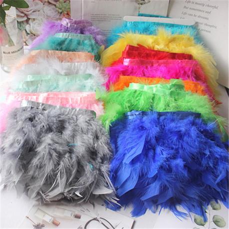 Tela De Plumas Para Falda