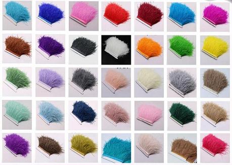 Tela De Plumas Para Falda