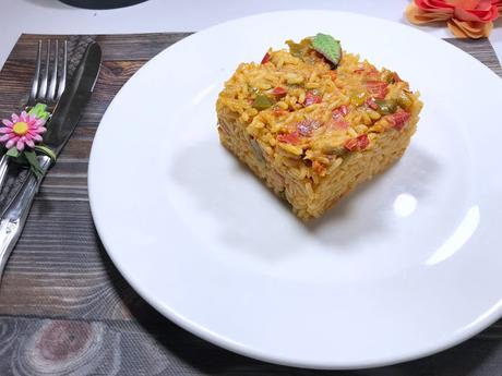 Arroz con sobrasada