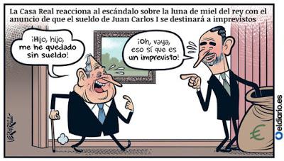 - Oda a la vejez en tiempos de covid-19.  - Los 269.000 dólares pagados por Cusí para el viaje de Félix VI y Letizia en su luna de miel.  - Dos felipes, dos silencios, y el PSOE no quiere matar al padre.