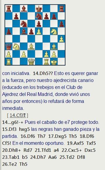 Miguel Navarro, un ajedrecista canario del ¡Real Madrid!