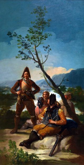 Francisco de Goya: El resguardo de tabacos – PINTORES ARAGONESES
