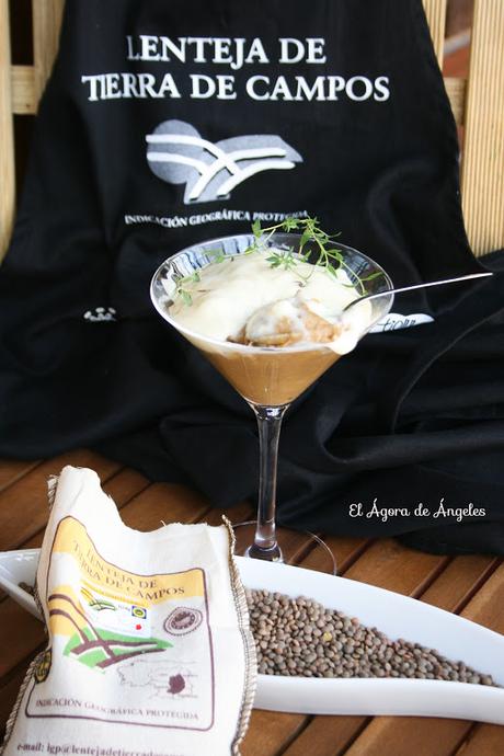 CAPUCCINO DE LENTEJAS DE TIERRA DE CAMPOS