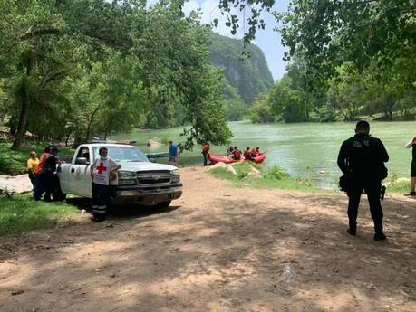 Encuentran cuerpo de niño ahogado en la Cascada de Tamul