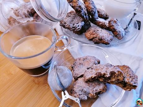 Cookies de chocolate con semillas