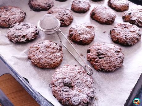 Cookies de chocolate con semillas