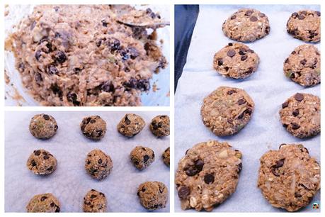 Cookies de chocolate con semillas Cookies de chocolate con semillas