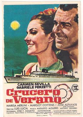 CRUCERO DE VERANO (España, 1964) Comedia