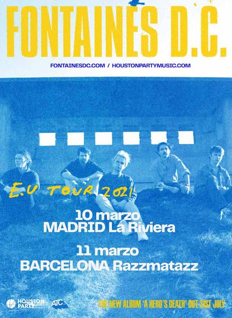 Conciertos de Fontaines D.C. en La Riviera y Razzmatazz en marzo de 2021