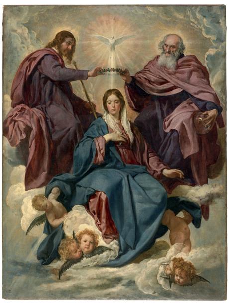 Diego Velázquez: La Coronación de la Virgen – PINTORES ANDALUCES