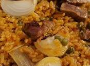 Arroz ternera verduras horno