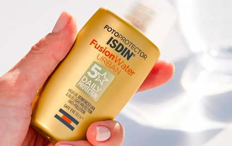 Lo más nuevo de ISDIN: Fusion Water Urban, en el Rincón del Boticario