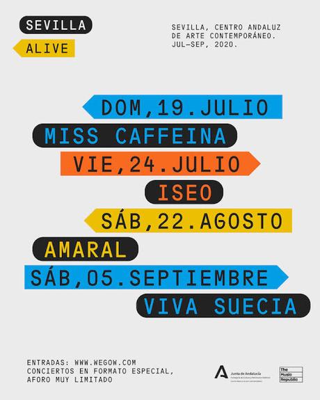 Sevilla Alive tendrá a Miss Caffeina, Iseo, Amaral y Viva Suecia