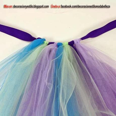 Falda De Hada Con Tul