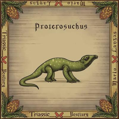 El bestiario triásico de Mario Lanzas