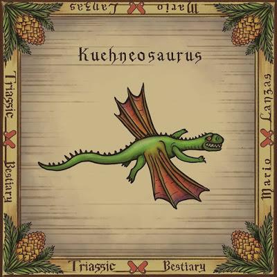 El bestiario triásico de Mario Lanzas