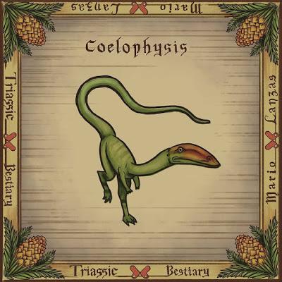 El bestiario triásico de Mario Lanzas