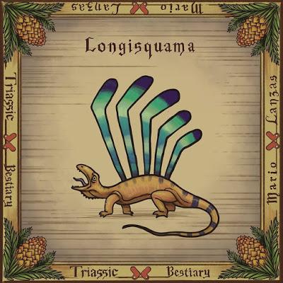 El bestiario triásico de Mario Lanzas