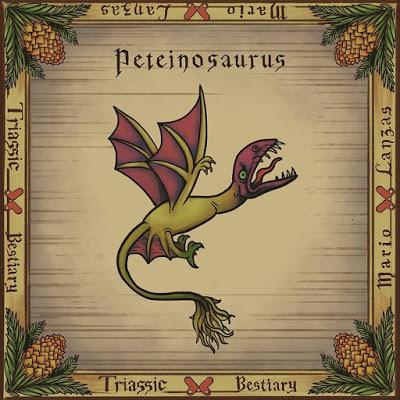 El bestiario triásico de Mario Lanzas