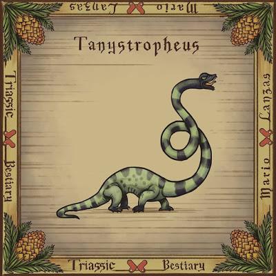 El bestiario triásico de Mario Lanzas