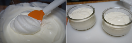 Mousse de yogur Mousse de yogur