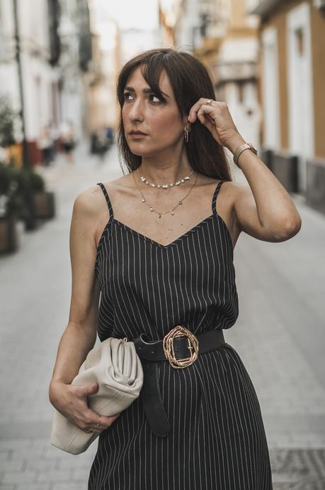 VESTIDO MIDI DE RAYAS + HAUL DE REBAJAS EN ZARA