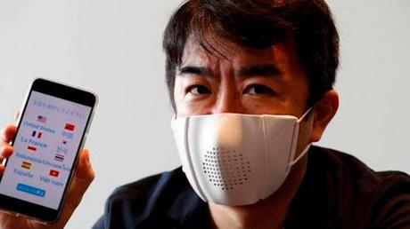 #Tecnologia #Coronavirus: japoneses crean mascarilla que se sincroniza con tu #smartphone