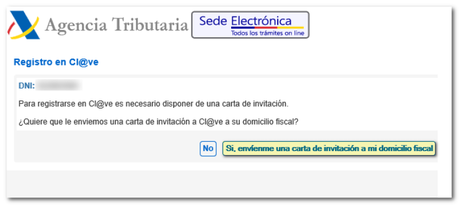 Como registrarse en Cl@ve a través de Internet sin certificado electrónico Como registrarse en Cl@ve a través de Internet sin certificado electrónico