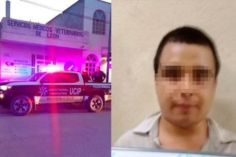 Policía de Matehuaal detiene en el acto a presunto asesino de perros