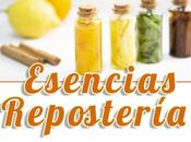 Esencias caseras para postres