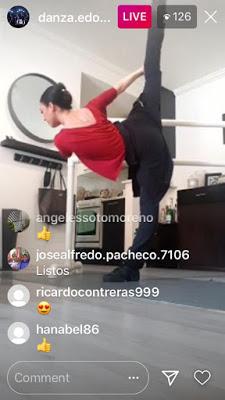 IMPARTE PRIMERA BAILARINA AGUSTINA GALIZZI CLASE MAGISTRAL DE BALLET A TRAVÉS DE #CULTURAENUNCLICK