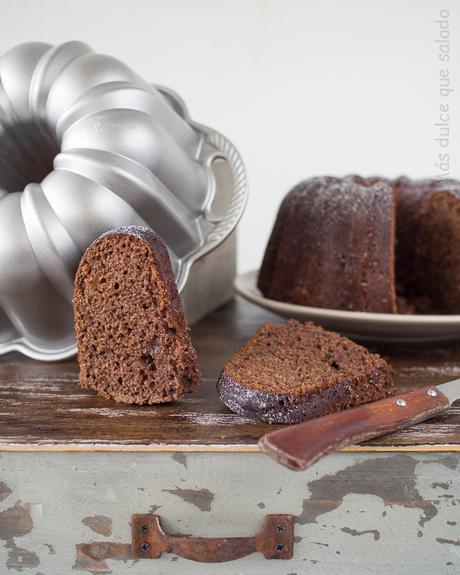 Bundt Cake de nata y cacao en Slow Cooker. Vídeo receta