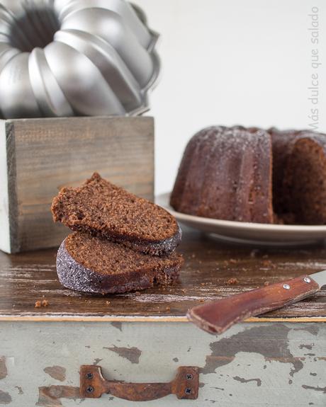 Bundt Cake de nata y cacao en Slow Cooker. Vídeo receta