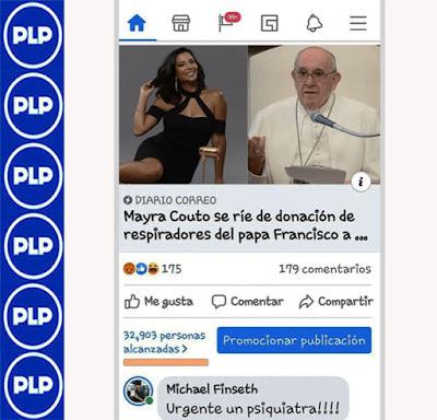 MICHAEL FINSETH 'MEMO' REAPARECE CRITICANDO A MAYRA COUTO…