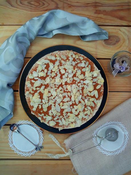 Tarta de horchata sin horno en Monsieur Cuisine o Thermomix. Receta de verano, postre, merienda, pastel fácil, rico, sin horno, fresquito. Cuca Tarta de horchata sin horno en Monsieur Cuisine o Thermomix. Receta de verano, postre, merienda, pastel fácil, rico, sin horno, fresquito. Cuca